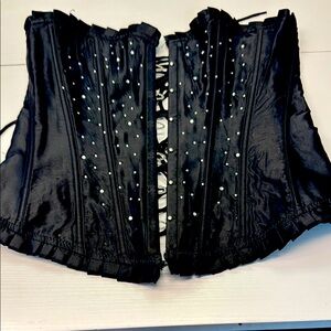 Corsets Elegant Black Lace-Up Corset